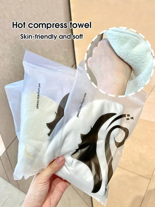 Hot Compress Face Towels | Deep Pore Cleansing Cotton Masks