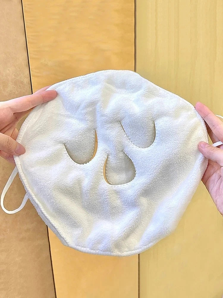 Hot Compress Face Towels | Deep Pore Cleansing Cotton Masks