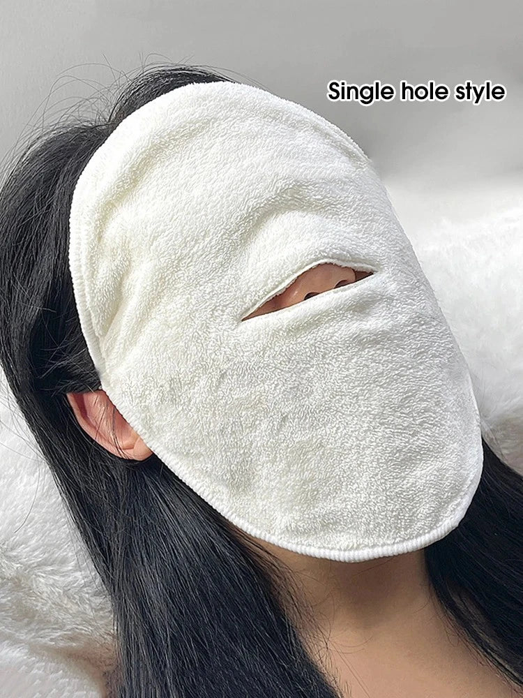 Hot Compress Face Towels | Deep Pore Cleansing Cotton Masks