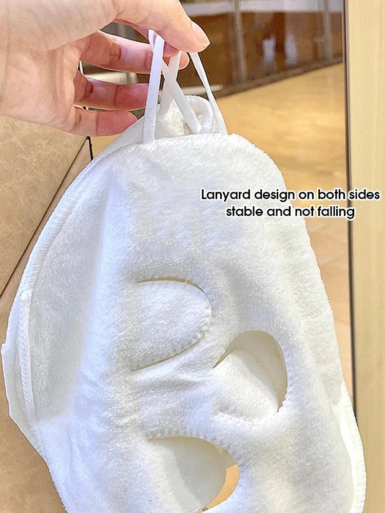 Hot Compress Face Towels | Deep Pore Cleansing Cotton Masks