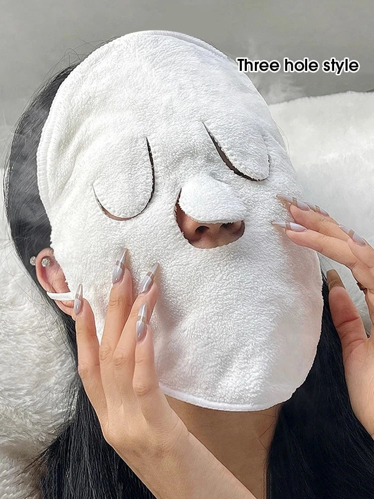 Hot Compress Face Towels | Deep Pore Cleansing Cotton Masks